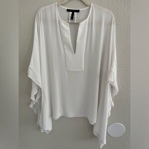 BCBG Ruffled tunic / blouse